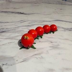 Enesco Home Grown Cherry Tomato Caterpillar anthropomorphic figurine